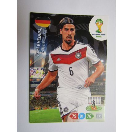 Sami Khedira - Germany - 2014 Panini Adrenalyn XL Brazil World Cup (ef1)