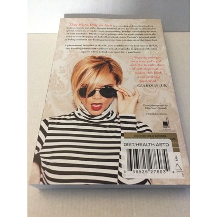NEW Victoria Beckham That Extra Half an Inch Paperback Book