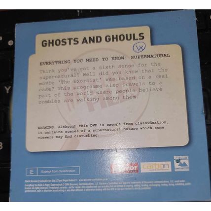 Ghosts And Ghouls DVD Promo The Daily Mirror Mystery Files Discovery