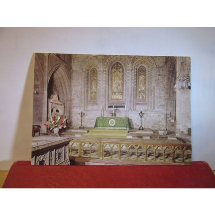HIGH ALTAR, ST. DAVID'S cathedral, Wales unused postcard by Pitkin Pictures =