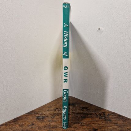 A History of GWR Goods Wagons Vol 1 Atkins Beard Hyde Tourret 1975 Hardback