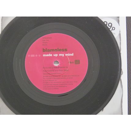 4 X 7 INCH PC VINYL SINGLES. M.CRAFT, THE SPINTO BAND, BELARUS, BLAMELESS.
