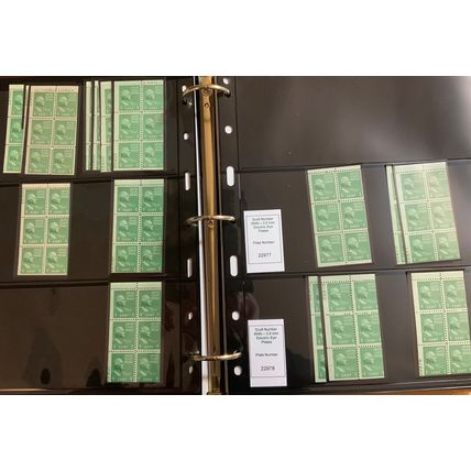 Fantastic Booklet Pane Collection With PL#'s EEE Bars & More - SEE ALL PHOTO'S
