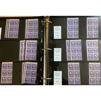 Fantastic Booklet Pane Collection With PL#'s EEE Bars & More - SEE ALL PHOTO'S