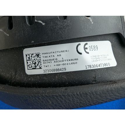 air bag 2008 2009 2010 2011 2012-14 bmw x6 e71 driver left steering 32306888429