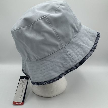 Women’s Reversible Kangol Bucket Hat New With Tags Gray/ Blue Plaid - One Size