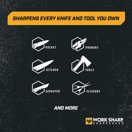 Work Sharp MK2 Electric Knife and Tool Sharpener - Adjustable Tool & Knife Sharp