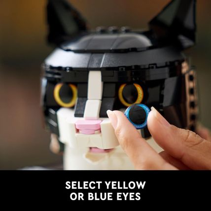 LEGO Ideas Tuxedo Cat - Building Sets for Adults Ages 18+ - DIY Crafts Kit for H