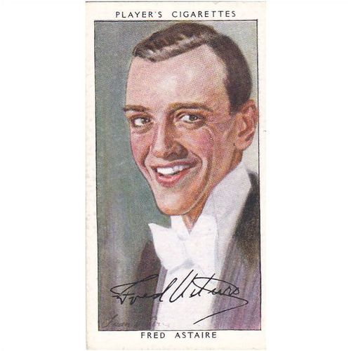 Players Film Stars 3rd Series Card No. 03 Fred Astaire Cigarette Card