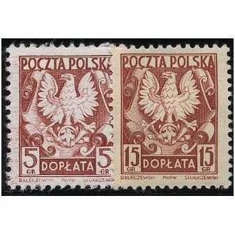 1951 Michel P142+P144 - MH (*)