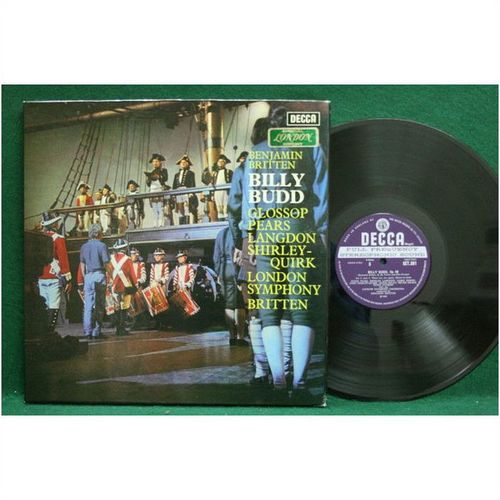 Britten/Glossop/Pears - Britten: Billy Budd - SET 379-81 - Scarce 3LP - NM