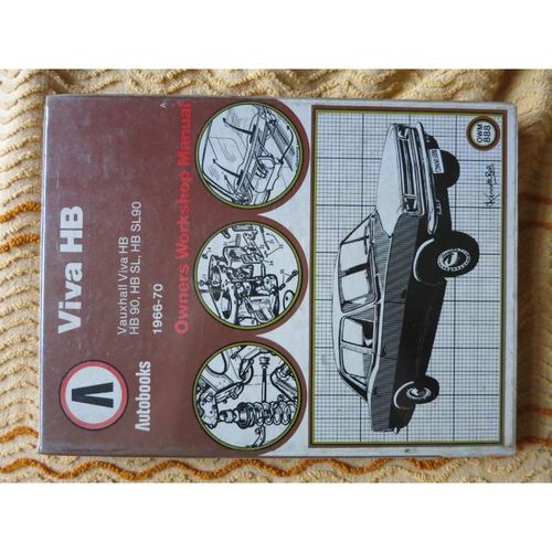 Vauxhall Viva HC HB Series 1966 To 1970 Owners Handbook OWM888