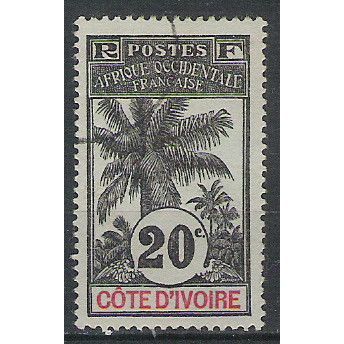 COTE D'IVOIRE N° 26 YVERT OBLITERE ( USED )