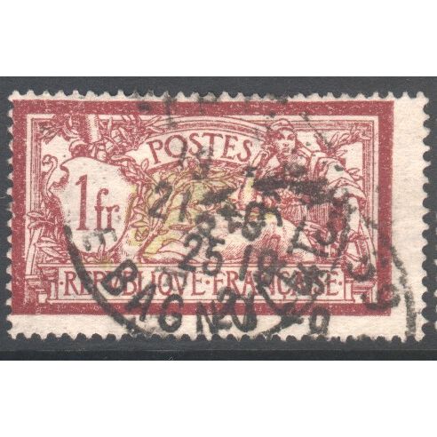 France 1900 - SG306 - 1f red & green "Olivier Merson" - used 3