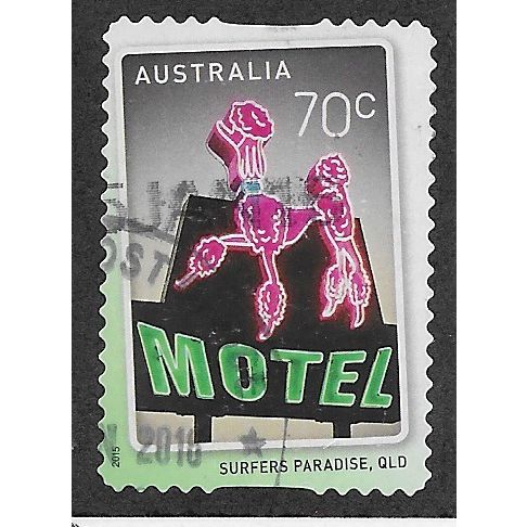 AUS 2015 70c (S/A) 'SIGN OF THE TIMES' FINE USED (EBID64-178)