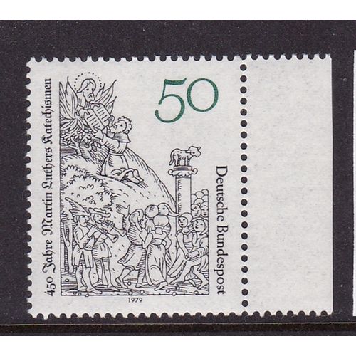 GERMANY 1979 450th ANNIV MARTIN LUTHERS CATECHISMS MNH SG1897