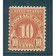 J84 10c Postage Due Just Clears MNH Q3284