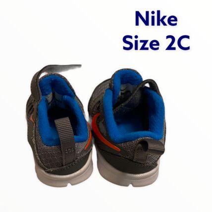 pair of toddler Nike shoes boys