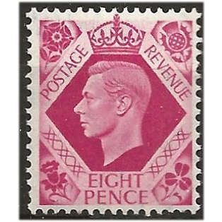 1937 SG472 8d Bright Carmine Unmounted Mint ..