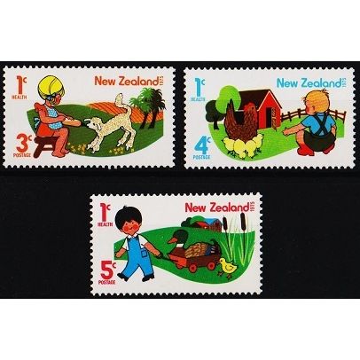 New Zealand. 1975 Complete Set (3 Vals) S.G.1079/1081 Unmounted Mint