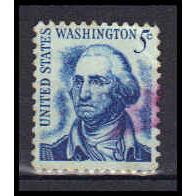 Used 1283 5c George Washington Fine KA6032
