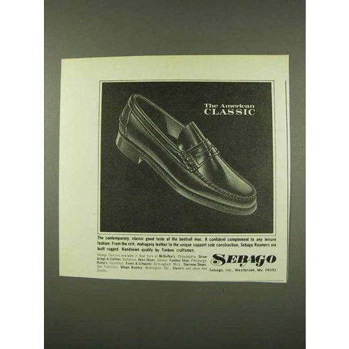 1973 Sebago Roamers Ad - The American Classic