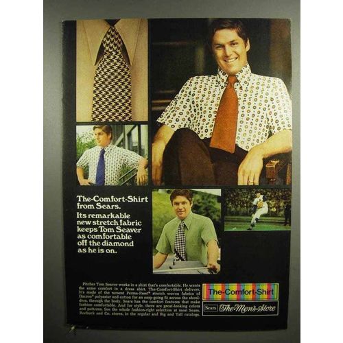 1973 Sears The-Comfort-Shirt Ad - Tom Seaver