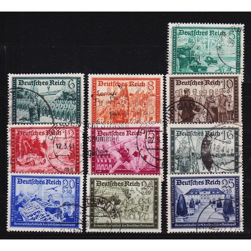 GERMANY REICH [1939] MiNr 0702 ex ( O/used ) [02] Post