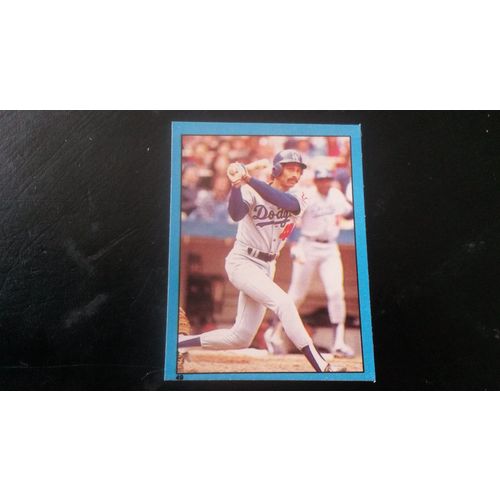 1982 Topps Stickers Card # 049 Ken Landreaux Excellent (5) Los Angeles Dodgers