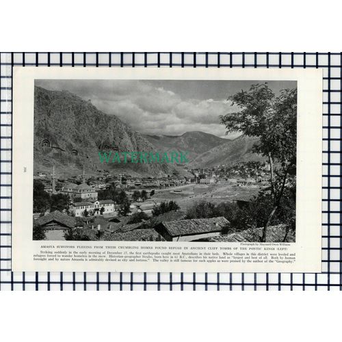 (8074) Amasya Amaseia - 1940 Book Print