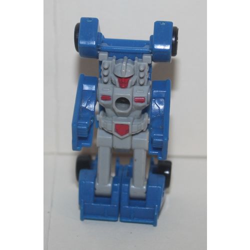 Mini Transformers Blue Race Car