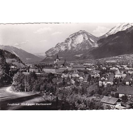 Innsbruck Martinswand Austria Real Photograph Postcard posted VGC