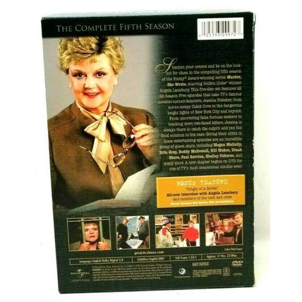 Murder She Wrote - The Complete Fifth Season (DVD, 2007, 5-Disc Set) (K1)