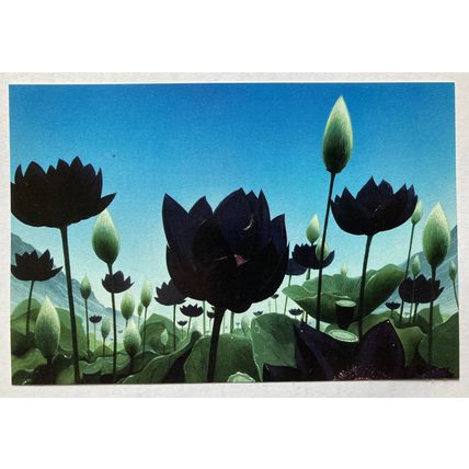 Magic: The Gathering Weatherlight Postcard Duelist promo (B) Black Lotus 1997