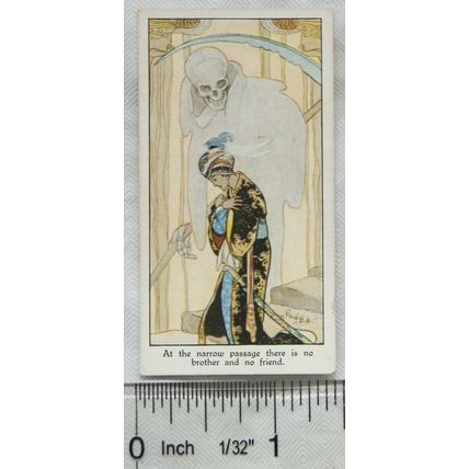 1931 Churchman Eastern Proverbs No. 24 When four eyes met