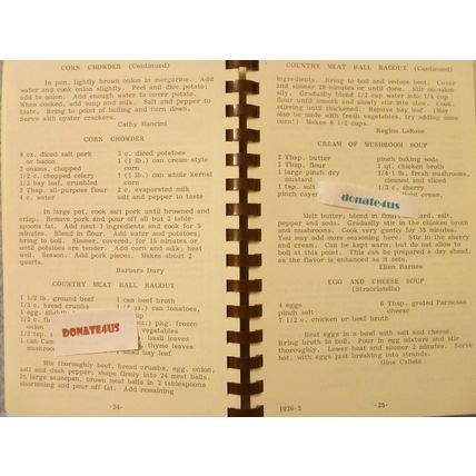 GUILD COLLECTION ST BARTHOLOMEW PARISH NEEDHAM MASSACHUSETTS COMMUNITY COOKBOOK
