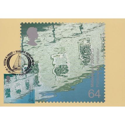 Portsmouth Harbour First Day Cover PHQ Royal Mail Postcard