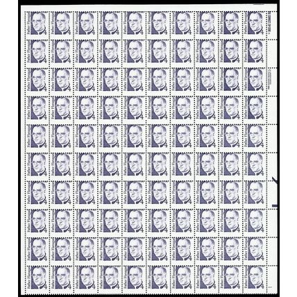 2171, MNH 4¢ Misperfed Sheet of 100 Stamps Freaky Error - Stuart Katz
