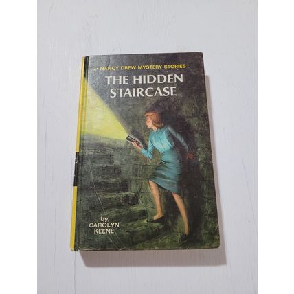 The hidden staircase Nancy Drew Carolyn Keene book hardcover 1959