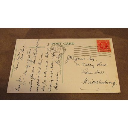 1930s fr Postcard - South Bay - Scarborough, Yorkshire