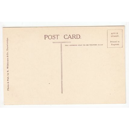 Edington Church Wiltshire R Wilkinson & Co Postcard