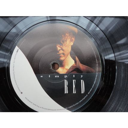 Simply Red 1985 7" Vinyl Single Come To My Aid b/w Valentine