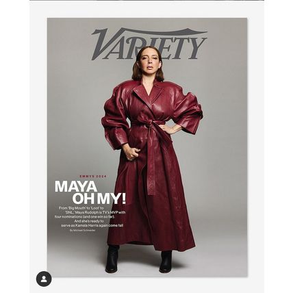 VARIETY-SEPTEMBER 11, 2024-MAYA RUDOLPH-NEW-FAST SHIPPING