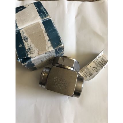 NEW Watson McDaniel 1” WD600,1” WD-600 Thermodynamic Steam Trap -TurbO DISK,EB