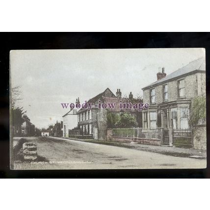tp2242 - Yorkshire - Early Houses along Church Street, Hemingborough - postcard