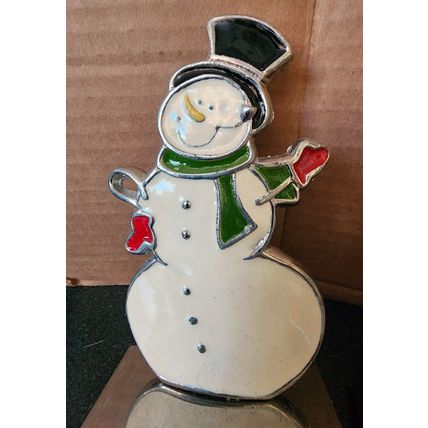 Set of 3 Snowmen Stocking Hangers for Christmas Holiday Decoration