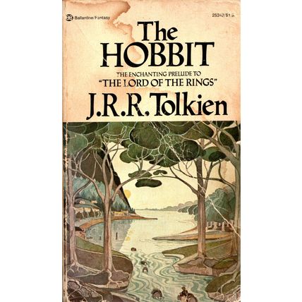 The Hobbit by J.R.R. Tolkien ( Ballantine Books | 60th. Printing | 1976 )