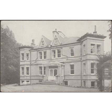 Knole Halle, Knyveton Road, Bournemouth, 1954 - Central Studio Postcard