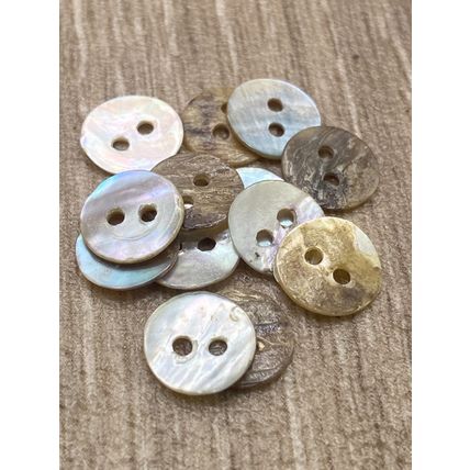 9mm Mother Of Pearl buttons 2 Hole Baby Cardigans Knitting Crafts Scrapbooking