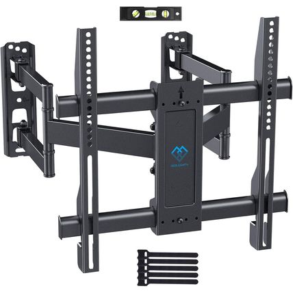 PERLESMITH Corner TV Wall Mount Bracket for 26-60 Inch LED LCD Flat Curved Scree